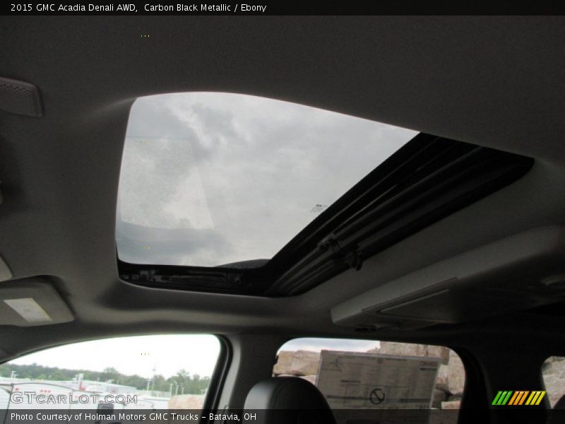 Carbon Black Metallic / Ebony 2015 GMC Acadia Denali AWD