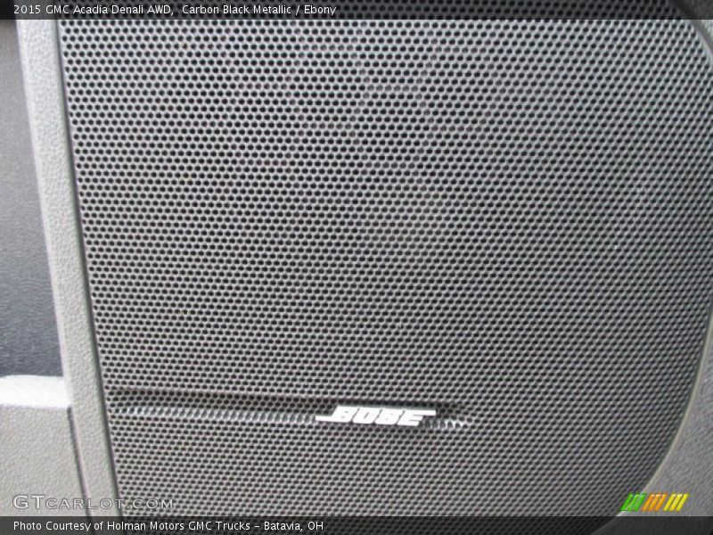 Carbon Black Metallic / Ebony 2015 GMC Acadia Denali AWD