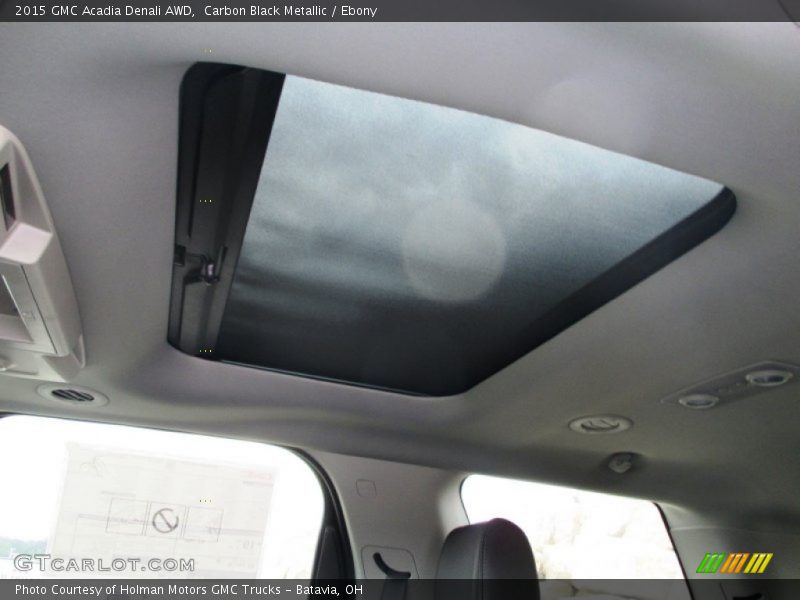 Carbon Black Metallic / Ebony 2015 GMC Acadia Denali AWD
