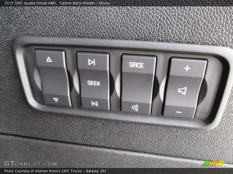 Carbon Black Metallic / Ebony 2015 GMC Acadia Denali AWD