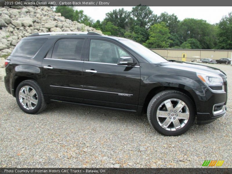 Carbon Black Metallic / Ebony 2015 GMC Acadia Denali AWD