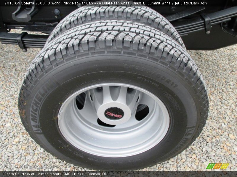  2015 Sierra 3500HD Work Truck Regular Cab 4x4 Dual Rear Wheel Chassis Wheel