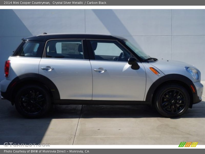 Crystal Silver Metallic / Carbon Black 2014 Mini Cooper Countryman