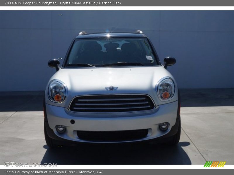 Crystal Silver Metallic / Carbon Black 2014 Mini Cooper Countryman
