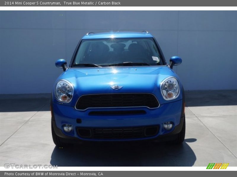 True Blue Metallic / Carbon Black 2014 Mini Cooper S Countryman