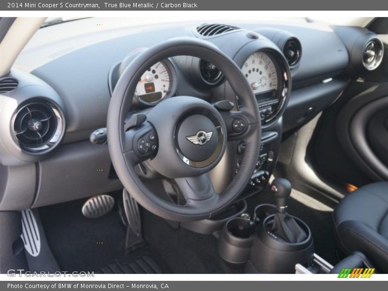 True Blue Metallic / Carbon Black 2014 Mini Cooper S Countryman
