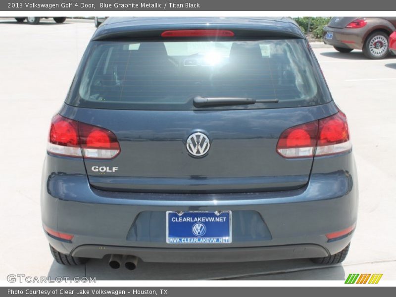 Blue Graphite Metallic / Titan Black 2013 Volkswagen Golf 4 Door