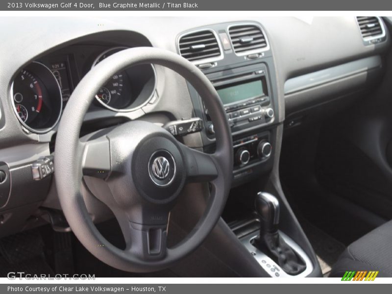 Blue Graphite Metallic / Titan Black 2013 Volkswagen Golf 4 Door