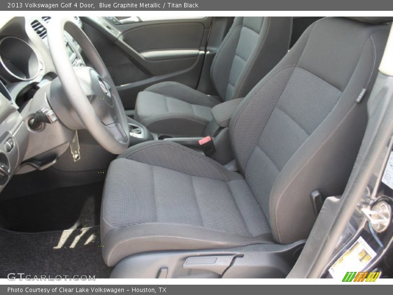 Blue Graphite Metallic / Titan Black 2013 Volkswagen Golf 4 Door