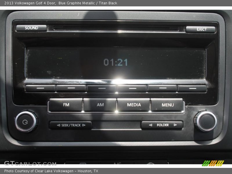 Blue Graphite Metallic / Titan Black 2013 Volkswagen Golf 4 Door