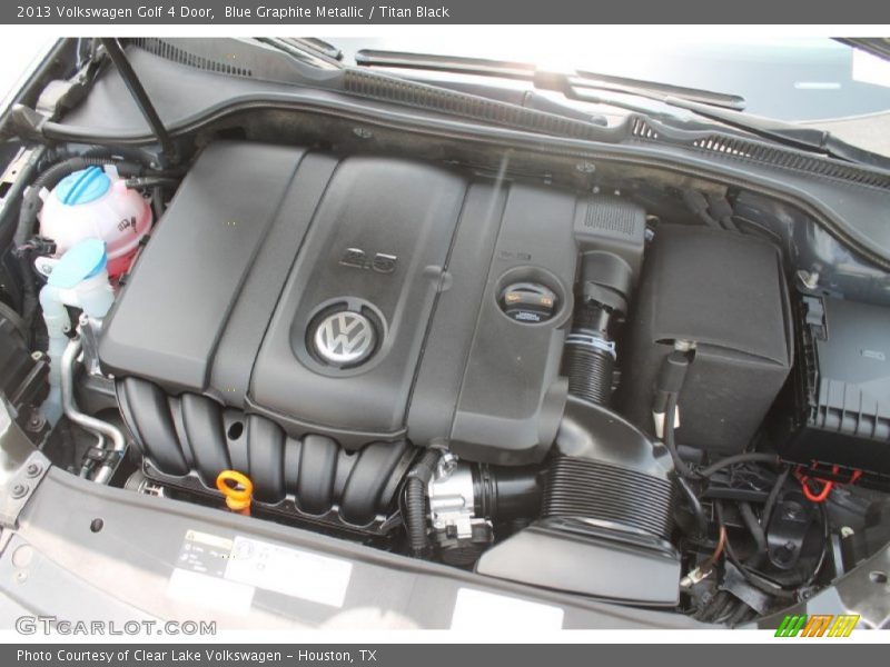 Blue Graphite Metallic / Titan Black 2013 Volkswagen Golf 4 Door