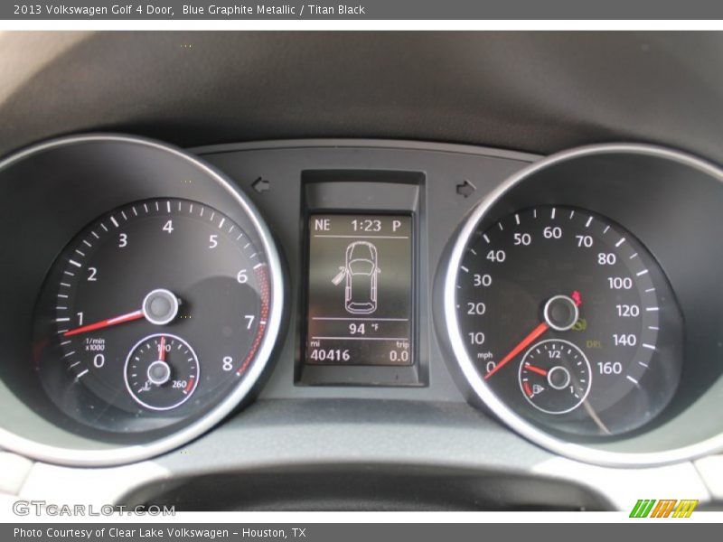 Blue Graphite Metallic / Titan Black 2013 Volkswagen Golf 4 Door