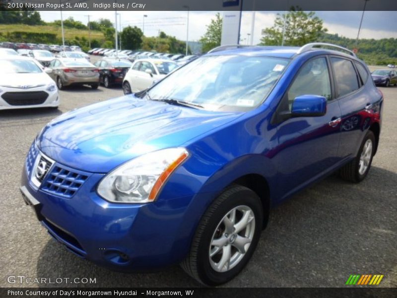Indigo Blue / Gray 2010 Nissan Rogue SL AWD
