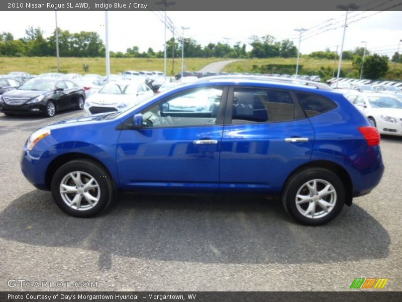 Indigo Blue / Gray 2010 Nissan Rogue SL AWD