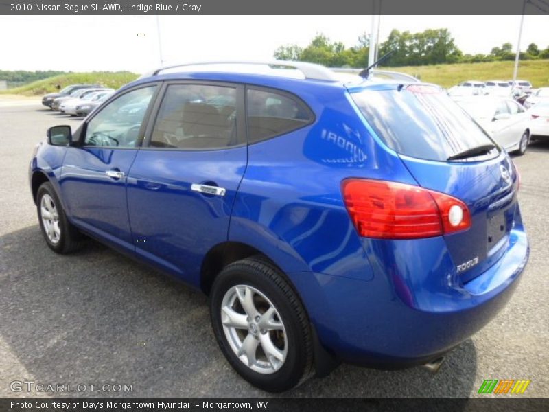 Indigo Blue / Gray 2010 Nissan Rogue SL AWD