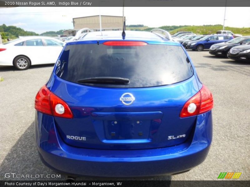 Indigo Blue / Gray 2010 Nissan Rogue SL AWD