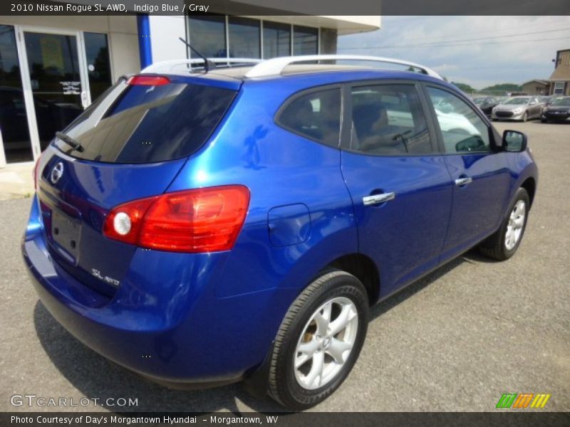 Indigo Blue / Gray 2010 Nissan Rogue SL AWD