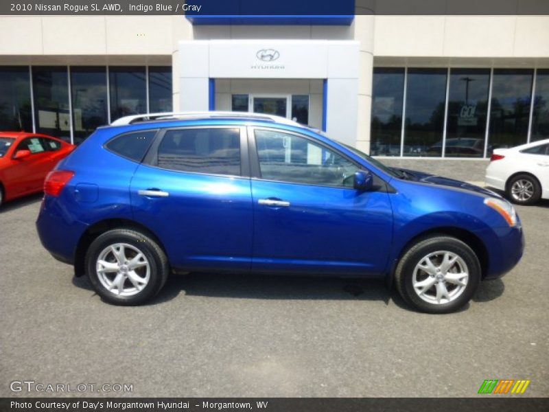 Indigo Blue / Gray 2010 Nissan Rogue SL AWD