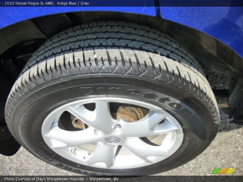Indigo Blue / Gray 2010 Nissan Rogue SL AWD