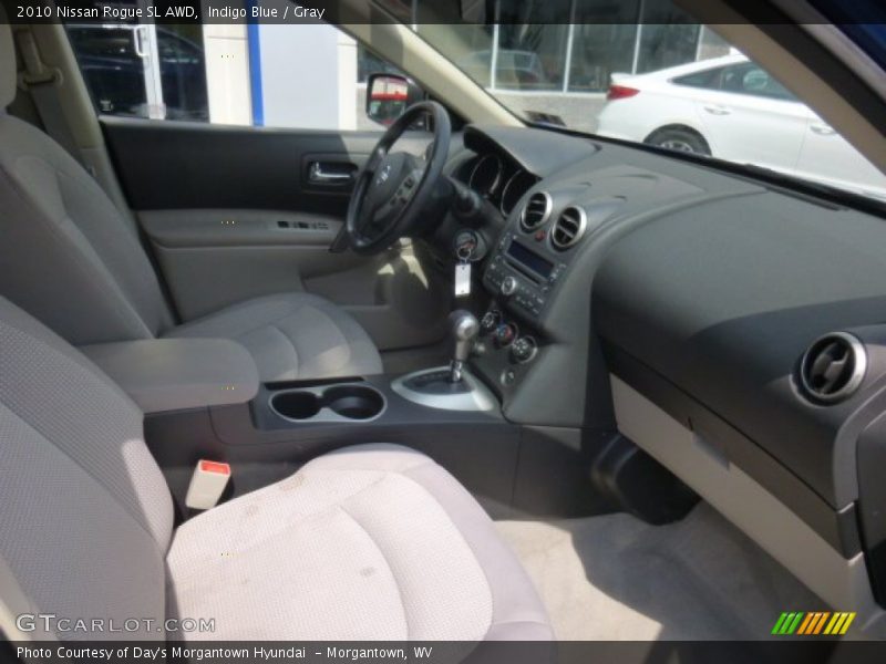 Indigo Blue / Gray 2010 Nissan Rogue SL AWD