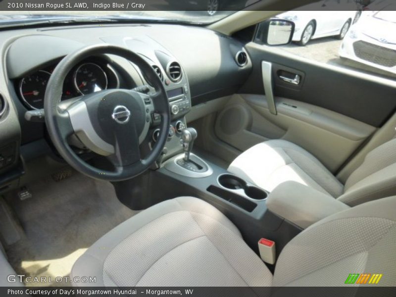 Indigo Blue / Gray 2010 Nissan Rogue SL AWD