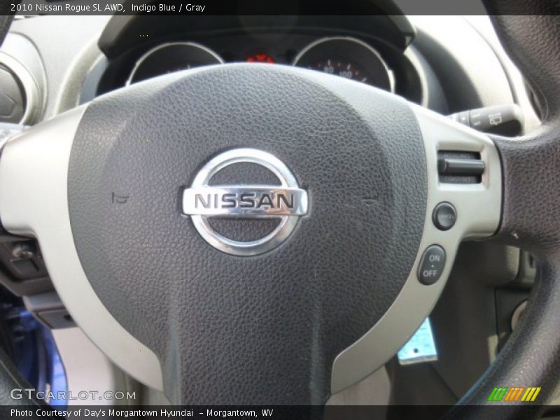 Indigo Blue / Gray 2010 Nissan Rogue SL AWD