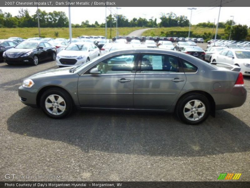 Dark Silver Metallic / Ebony Black 2007 Chevrolet Impala LT