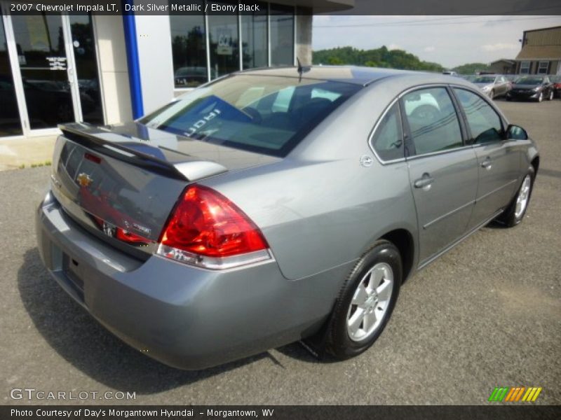 Dark Silver Metallic / Ebony Black 2007 Chevrolet Impala LT