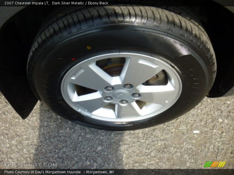 Dark Silver Metallic / Ebony Black 2007 Chevrolet Impala LT