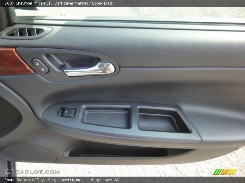 Dark Silver Metallic / Ebony Black 2007 Chevrolet Impala LT
