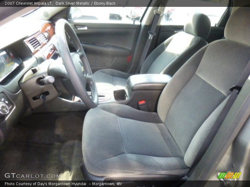 Dark Silver Metallic / Ebony Black 2007 Chevrolet Impala LT