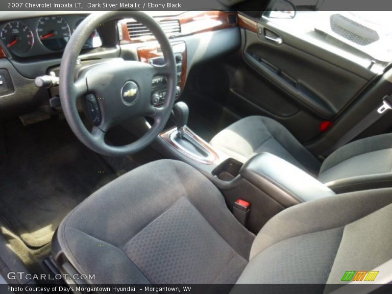 Dark Silver Metallic / Ebony Black 2007 Chevrolet Impala LT