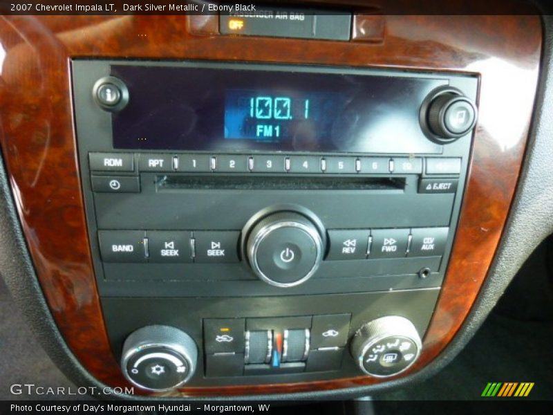 Dark Silver Metallic / Ebony Black 2007 Chevrolet Impala LT