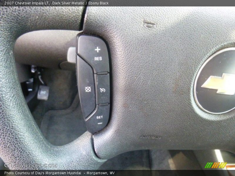 Dark Silver Metallic / Ebony Black 2007 Chevrolet Impala LT