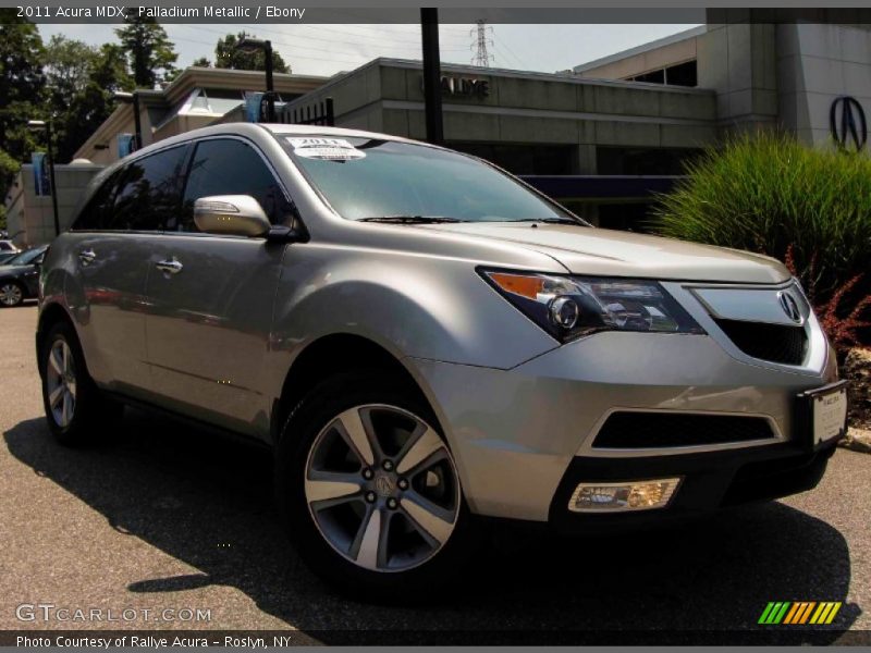 Palladium Metallic / Ebony 2011 Acura MDX