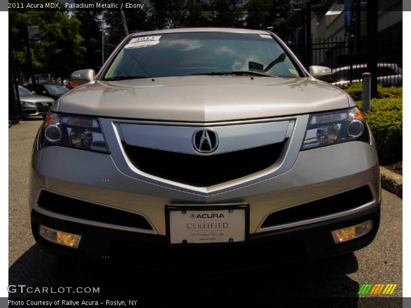 Palladium Metallic / Ebony 2011 Acura MDX