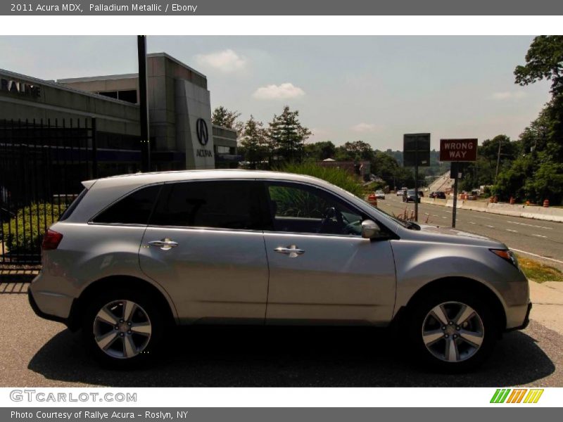 Palladium Metallic / Ebony 2011 Acura MDX