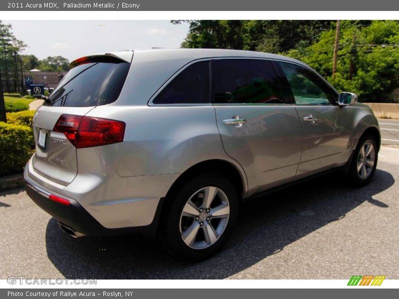 Palladium Metallic / Ebony 2011 Acura MDX