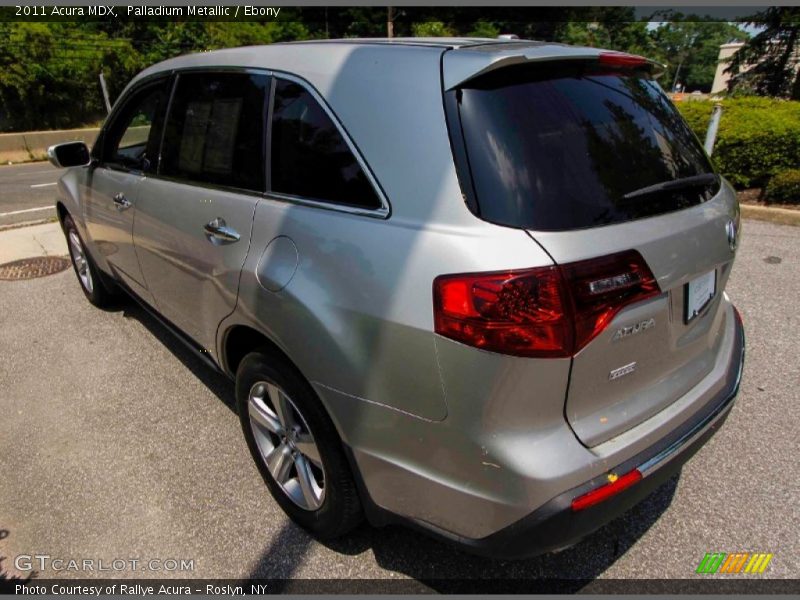 Palladium Metallic / Ebony 2011 Acura MDX