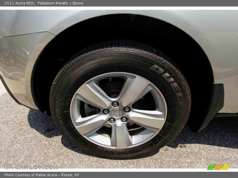 Palladium Metallic / Ebony 2011 Acura MDX