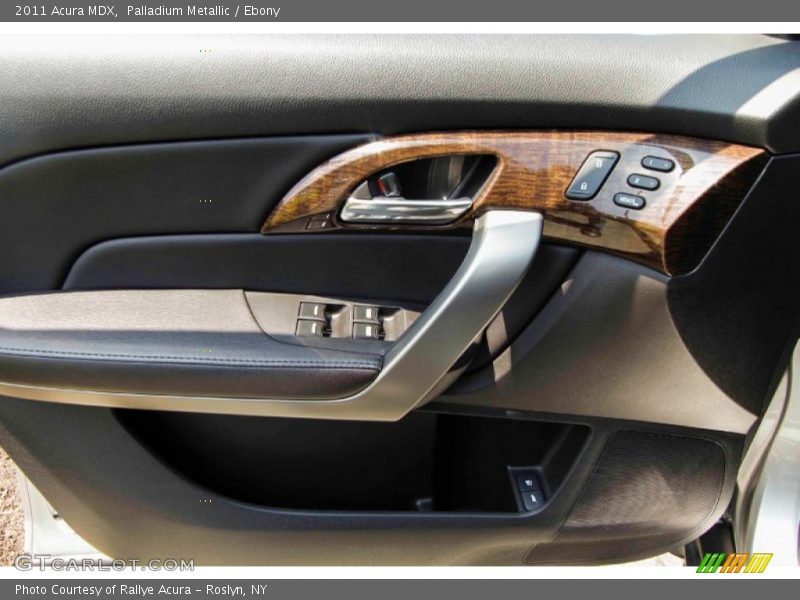 Palladium Metallic / Ebony 2011 Acura MDX