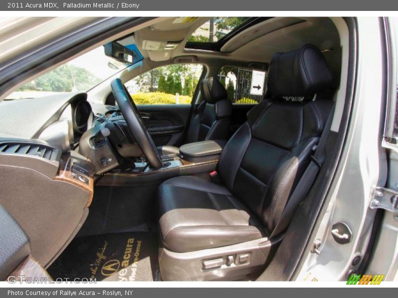 Palladium Metallic / Ebony 2011 Acura MDX