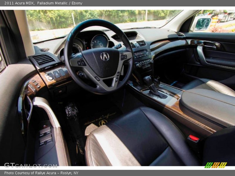 Palladium Metallic / Ebony 2011 Acura MDX