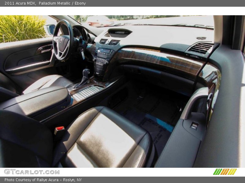 Palladium Metallic / Ebony 2011 Acura MDX