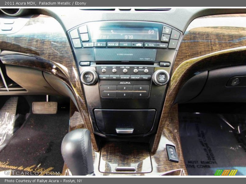 Palladium Metallic / Ebony 2011 Acura MDX