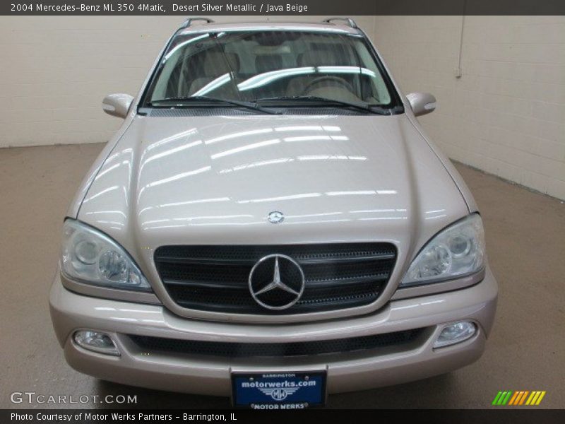 Desert Silver Metallic / Java Beige 2004 Mercedes-Benz ML 350 4Matic