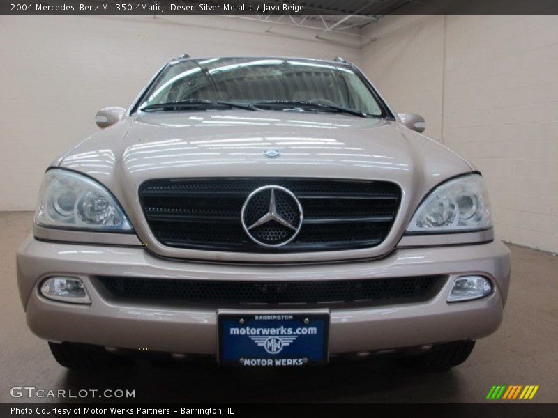 Desert Silver Metallic / Java Beige 2004 Mercedes-Benz ML 350 4Matic