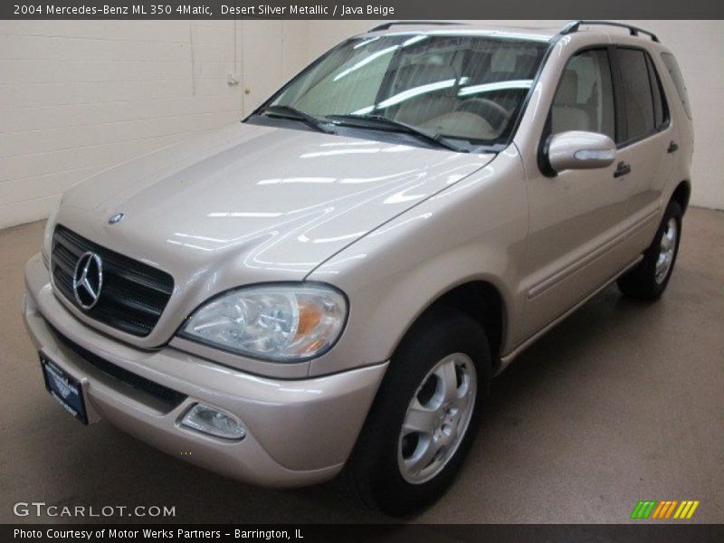 Desert Silver Metallic / Java Beige 2004 Mercedes-Benz ML 350 4Matic