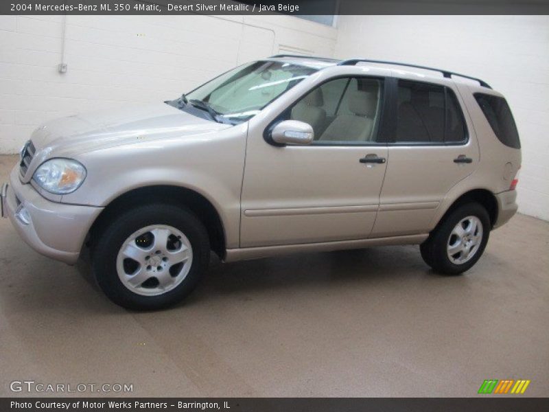 Desert Silver Metallic / Java Beige 2004 Mercedes-Benz ML 350 4Matic