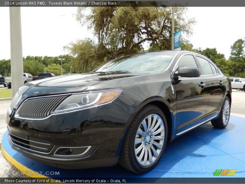 Tuxedo Black Metallic / Charcoal Black 2014 Lincoln MKS FWD